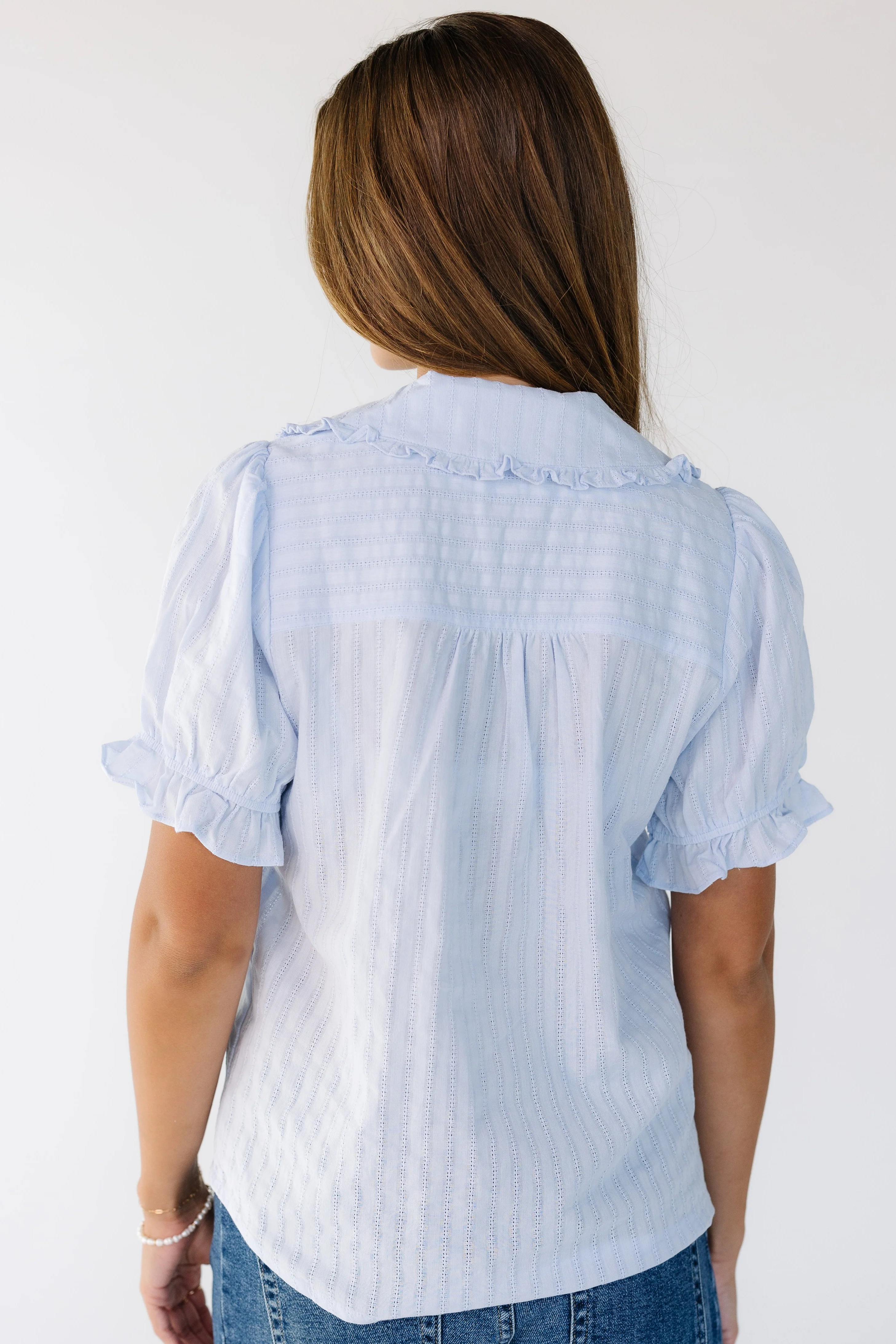 Peter Pan Collar Top - Image 5