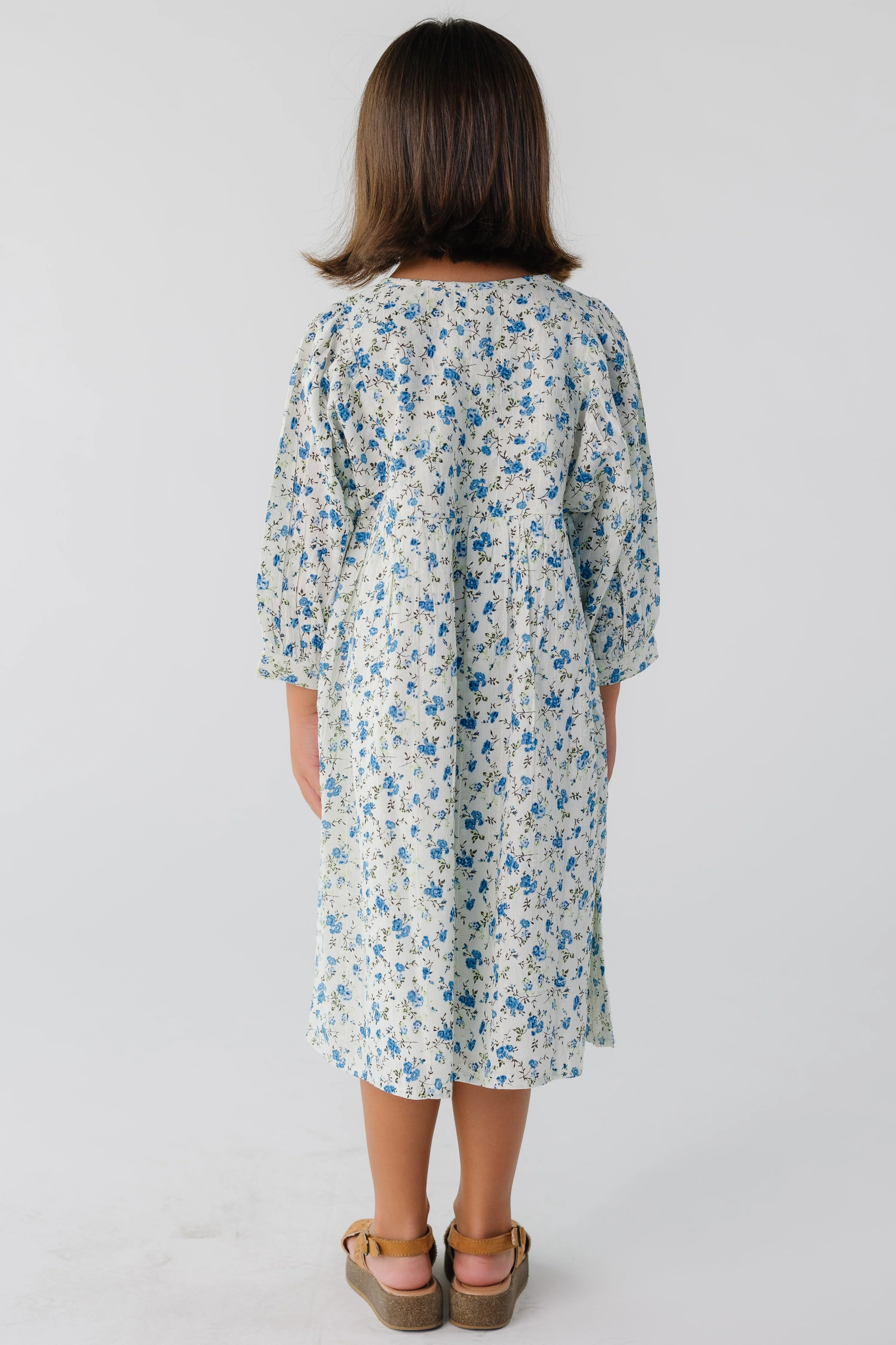 Citrus Primavera Girl's Dress - Image 4