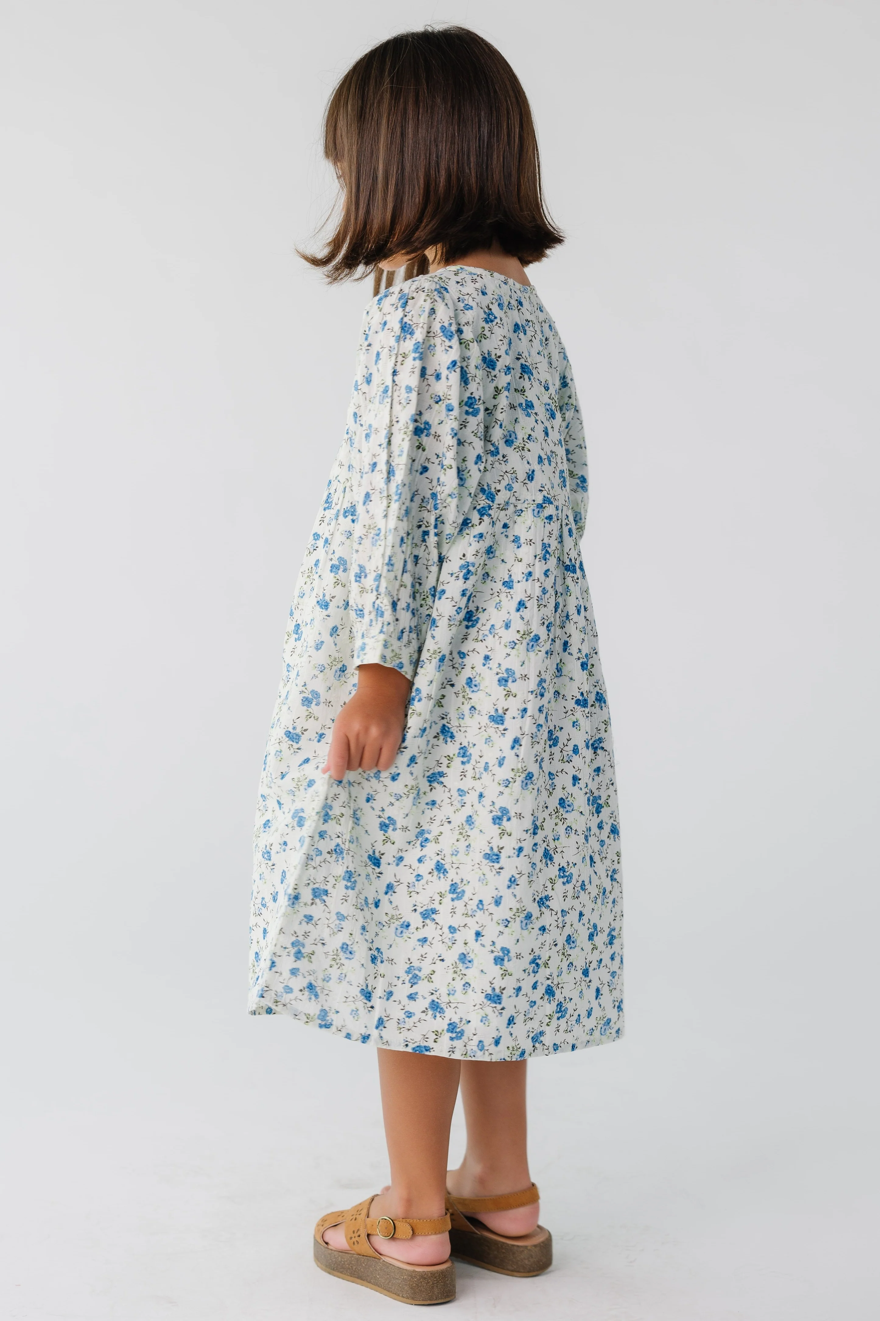 Citrus Primavera Girl's Dress - Image 5