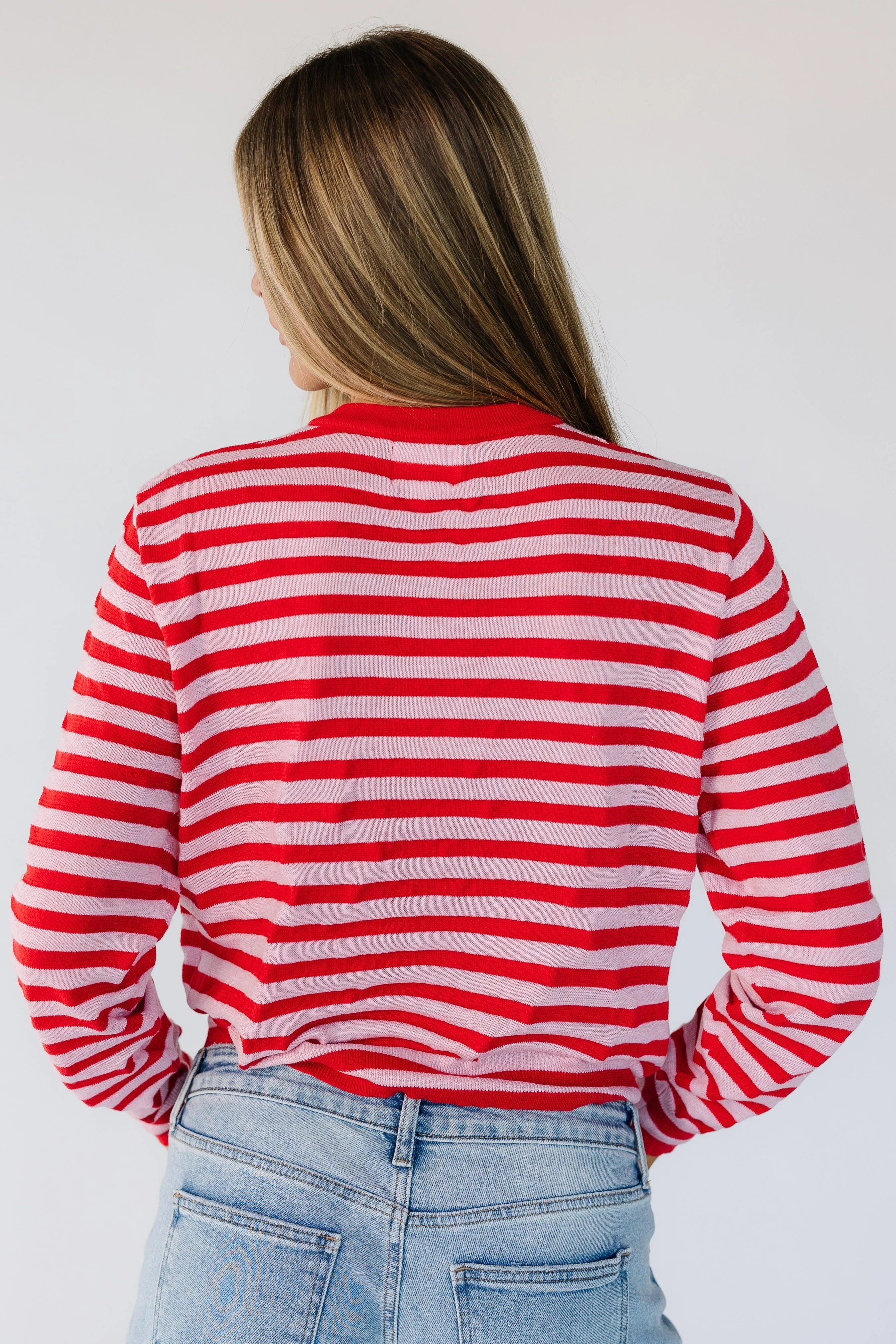 Rosewood Striped Cardigan - Image 4
