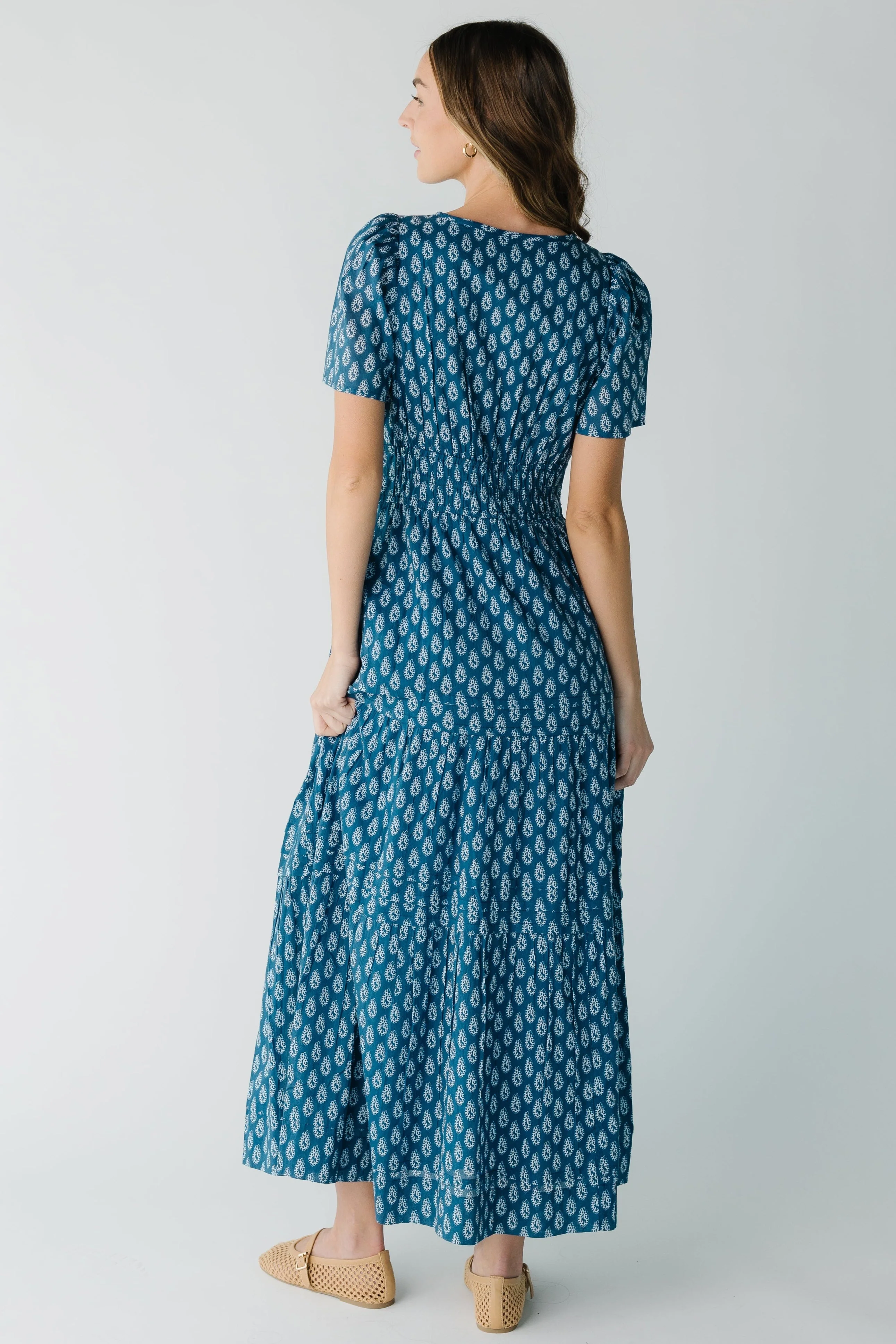Citrus Shae Blue Maxi Dress - Image 5