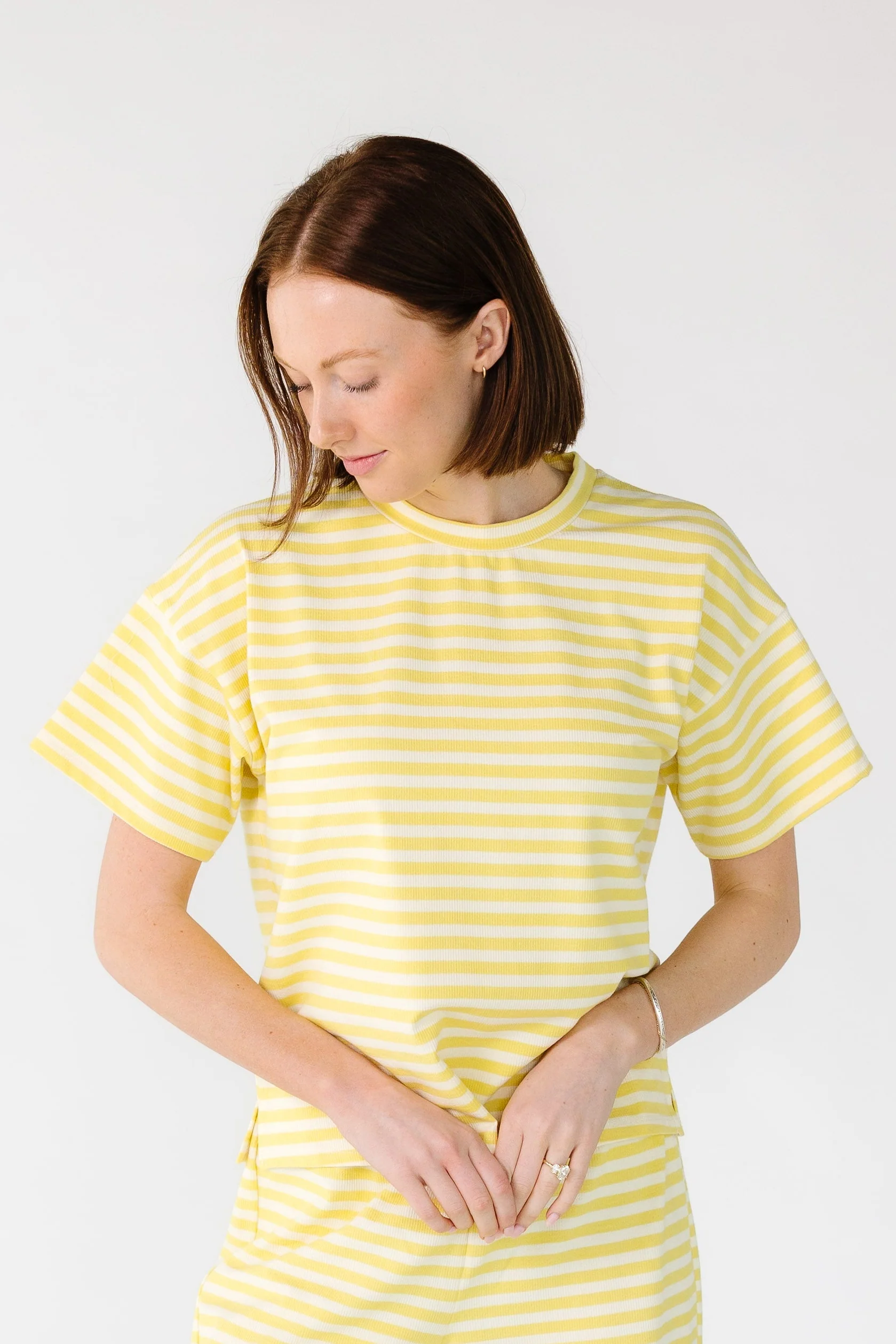 Striped Short Sleeve Tee Shirt - Image 10