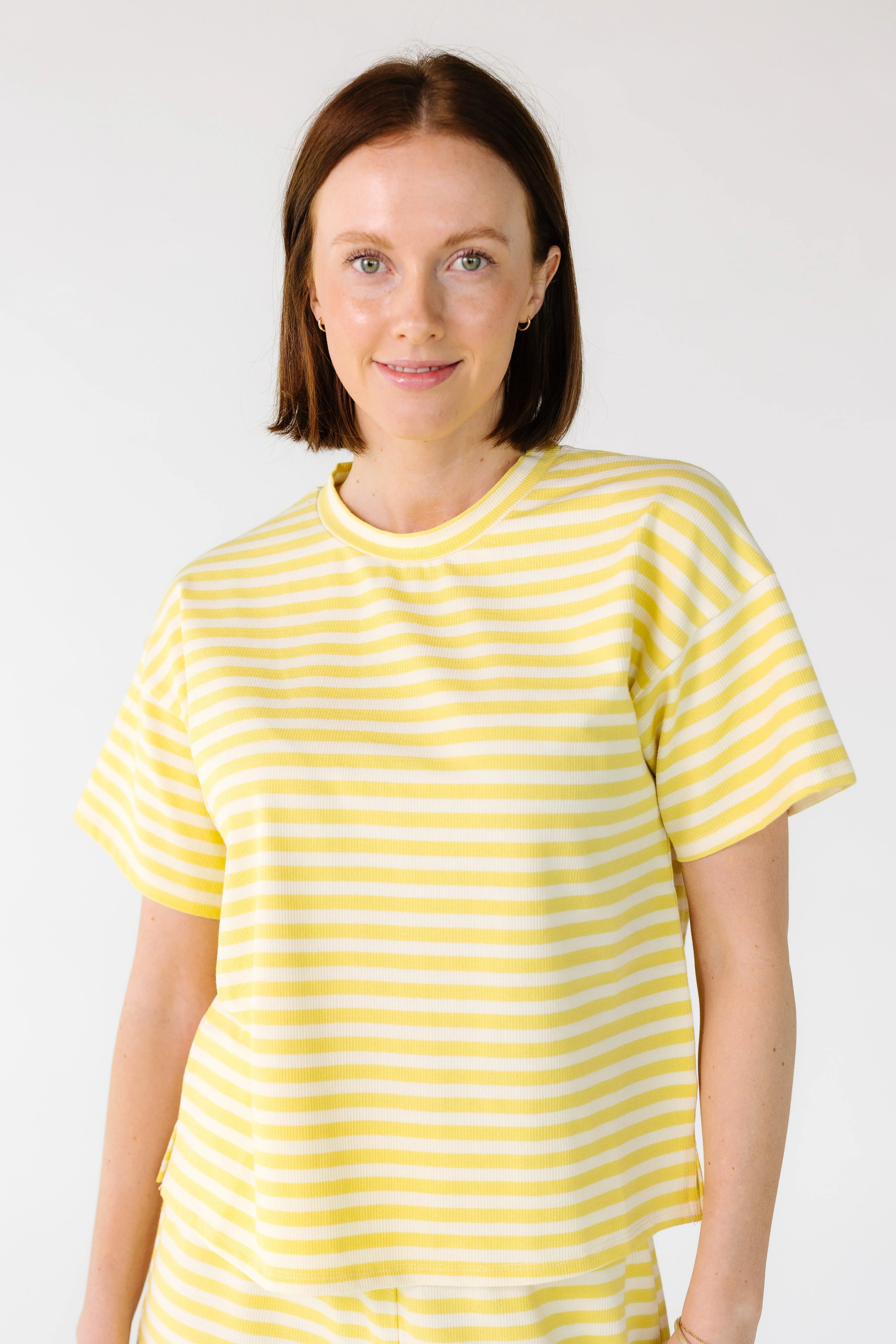 Striped Short Sleeve Tee Shirt - Image 11