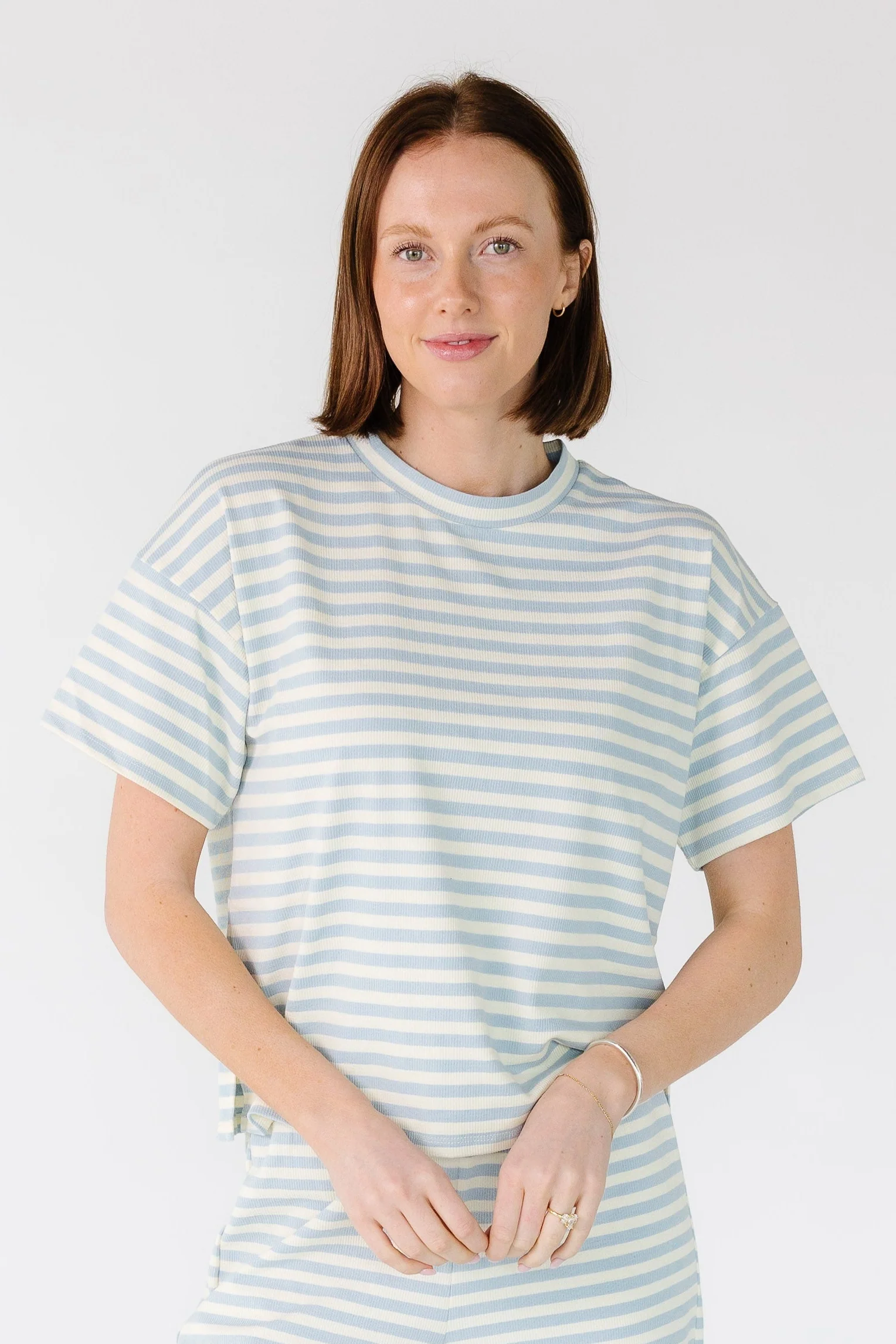 Striped Short Sleeve Tee Shirt - Image 4