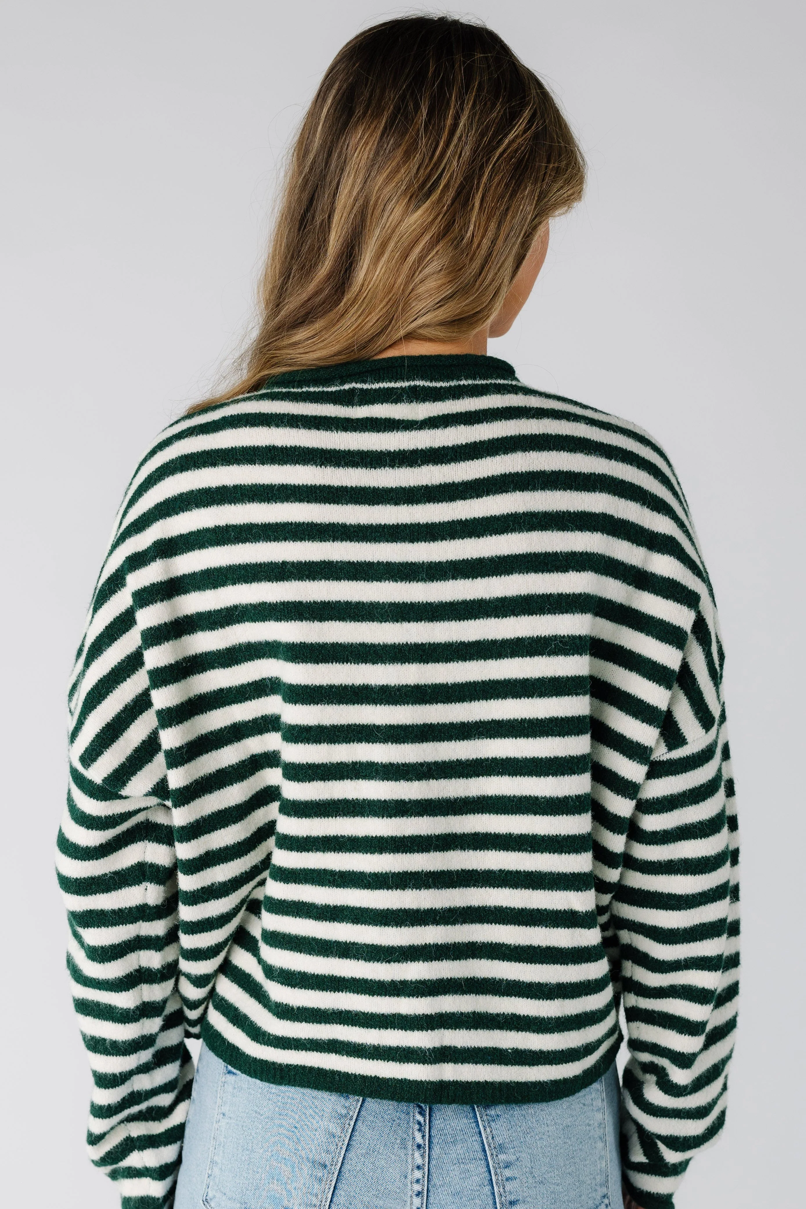 The Aria Stripe Cardigan - Image 4