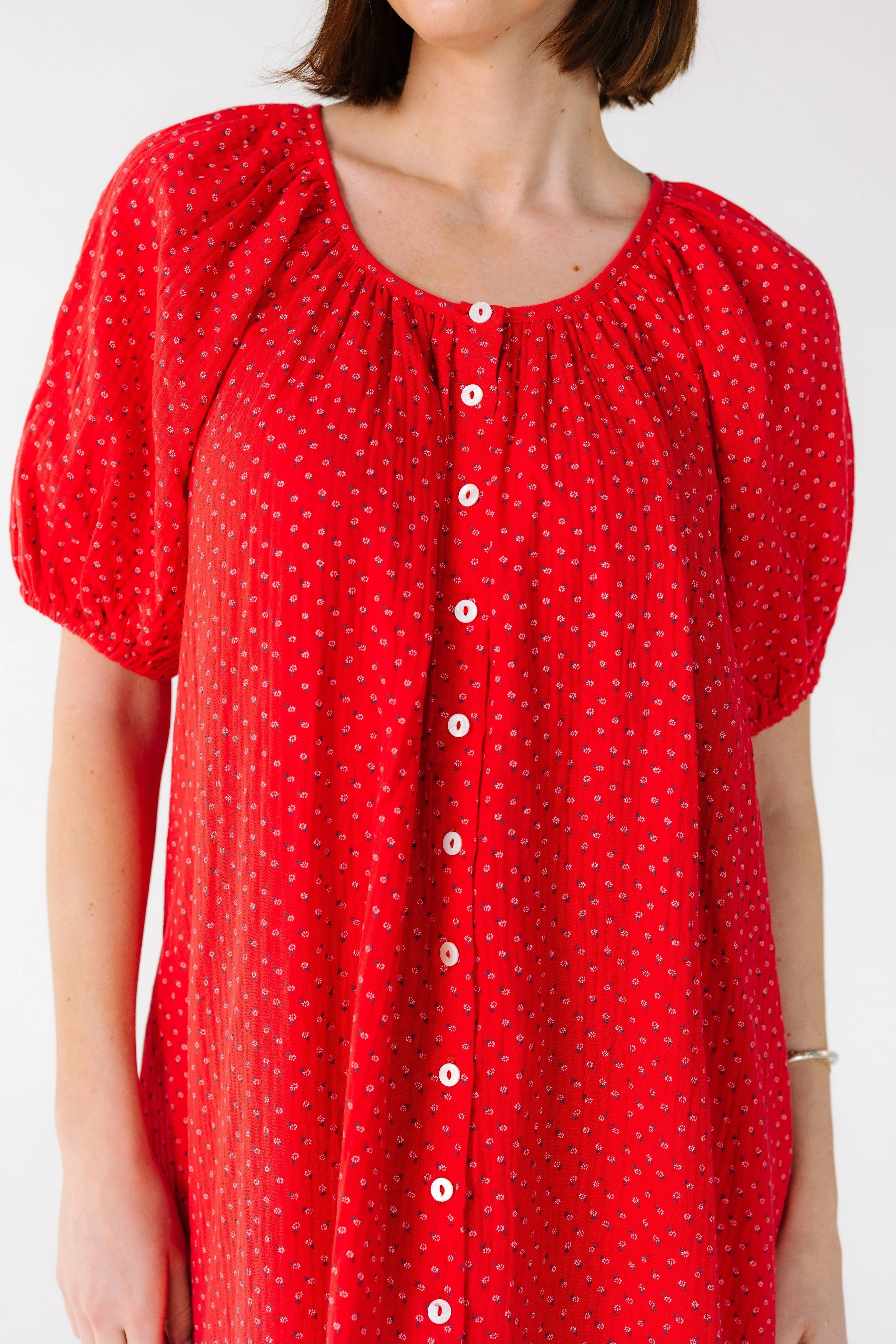 The Collins Gauze Dress - Image 2