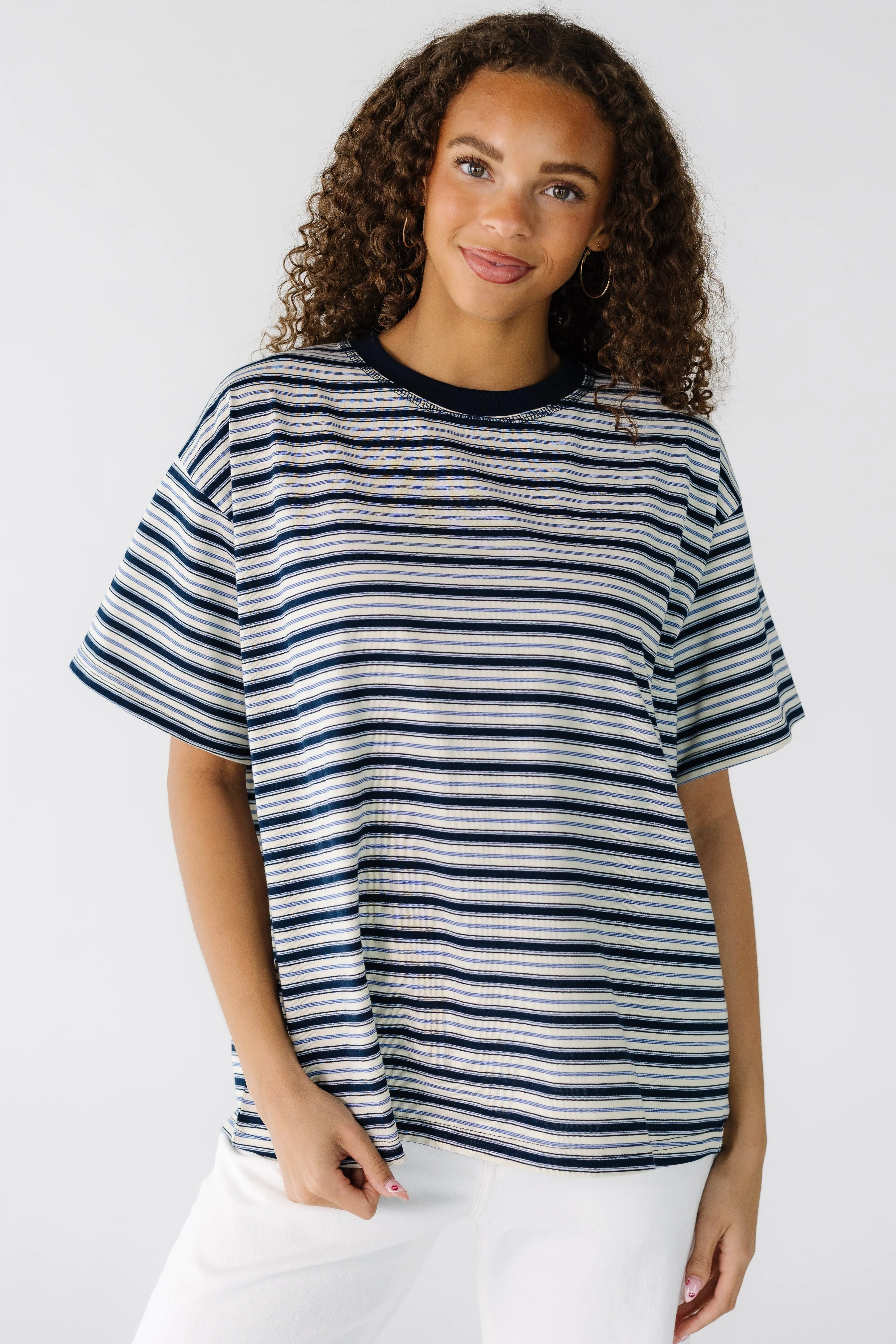 The Simple Striped Tee - Image 2