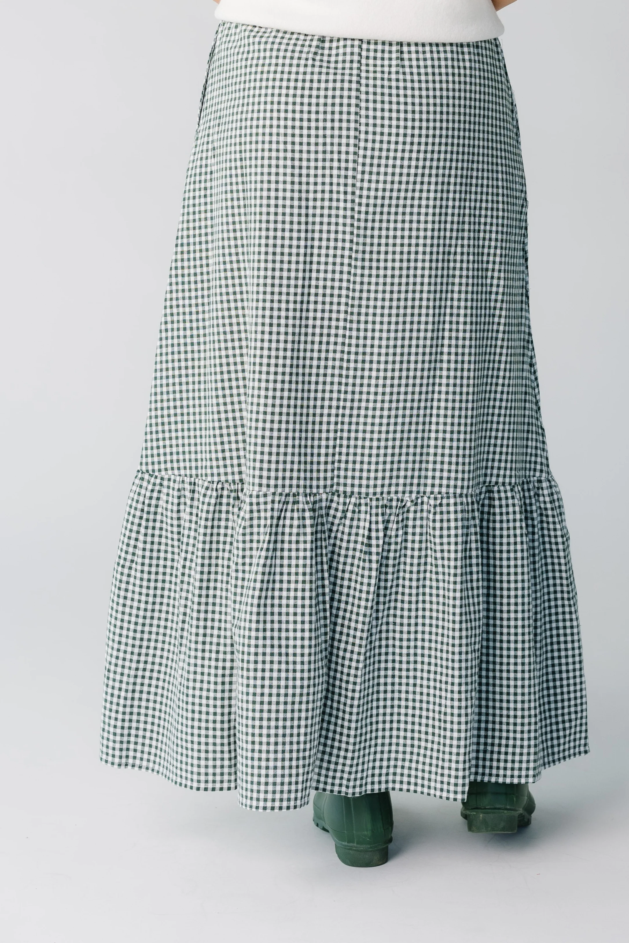 Tricia Gingham Skirt - Image 5