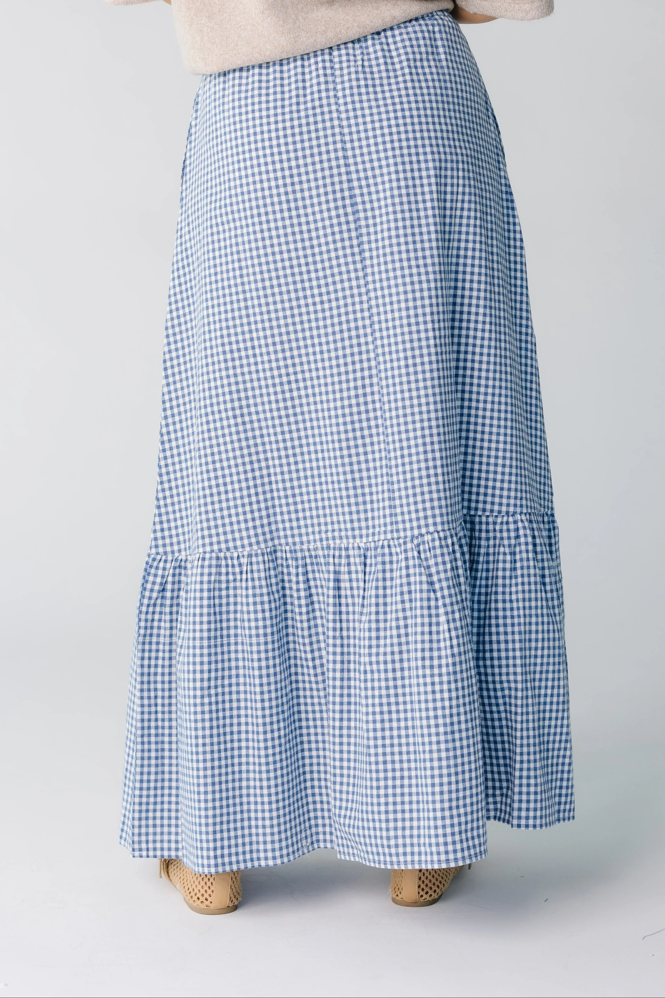 Tricia Gingham Skirt - Image 7