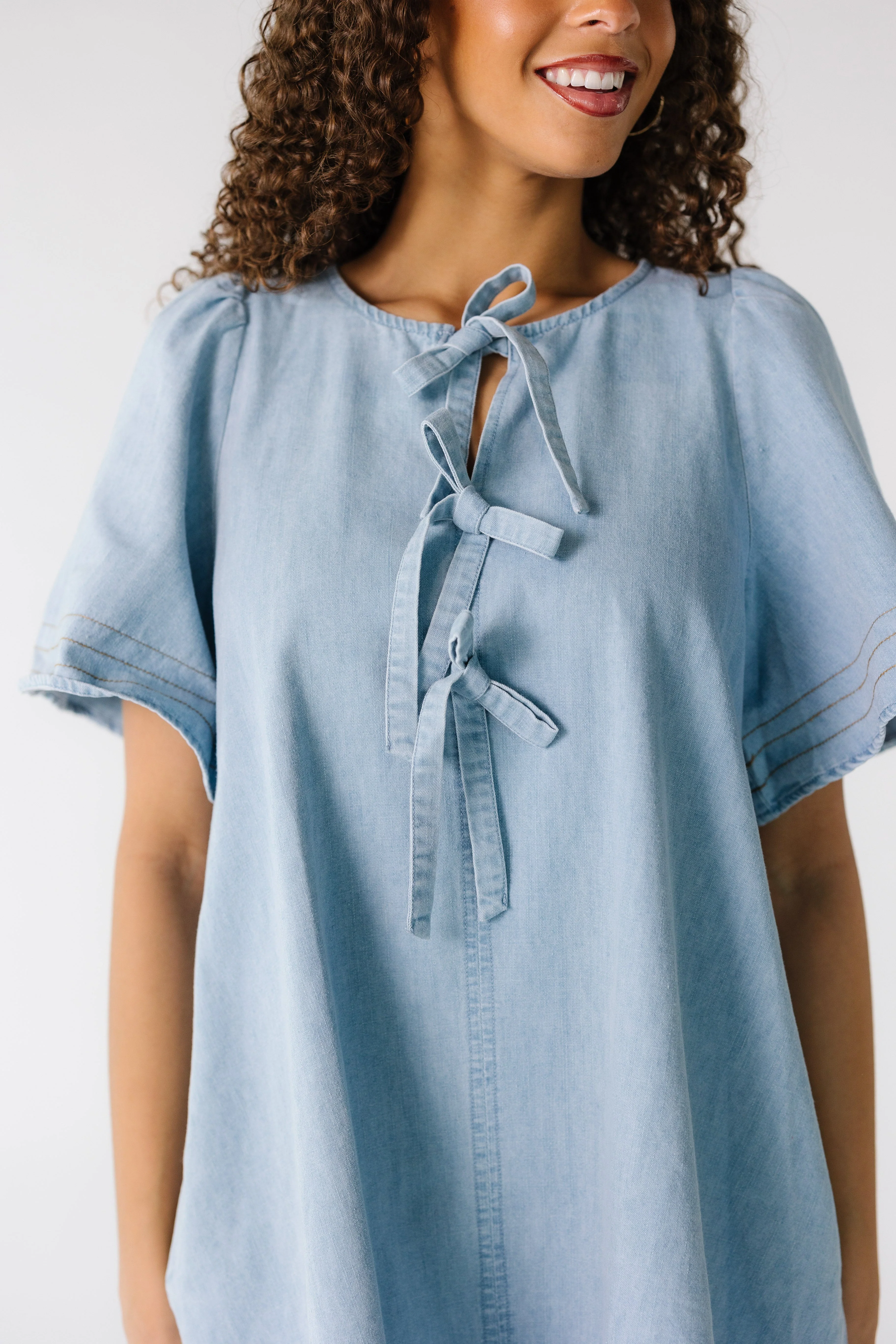 Triple Tie Dress - Image 4