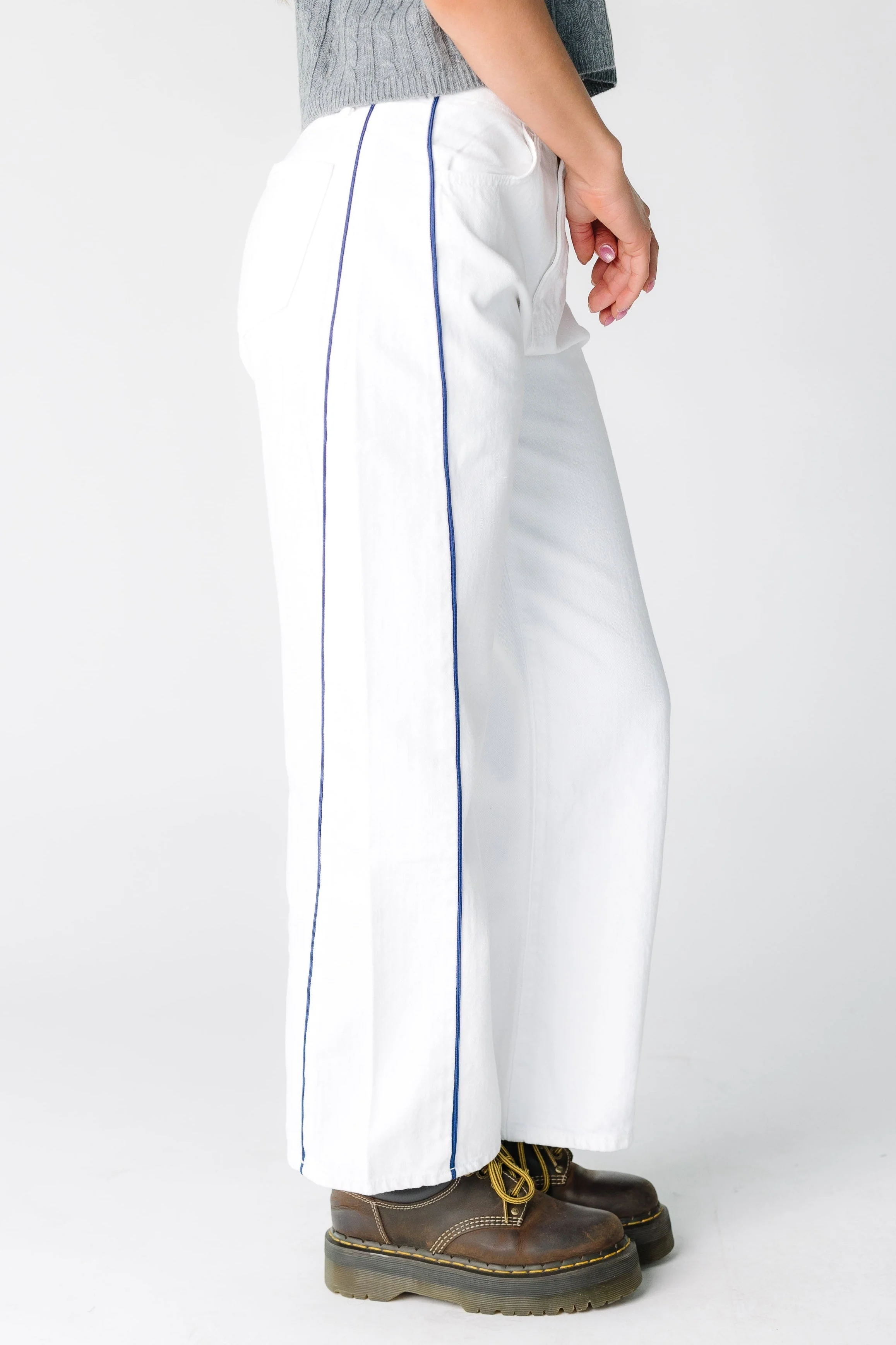 White Barrel Jean - Image 2
